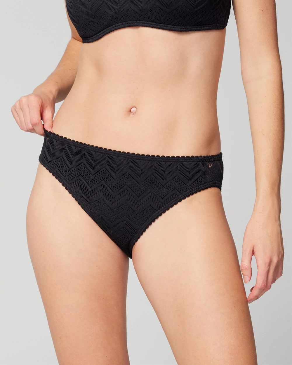 Crochet Hipster - BLACK | Soma Women
