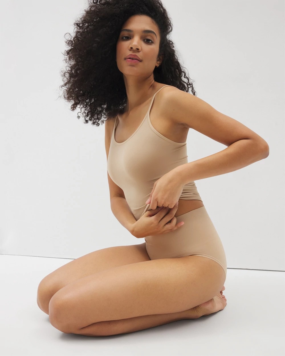 Mid-Level Shaping Seamless Brief - WARM AMBER | Soma Women