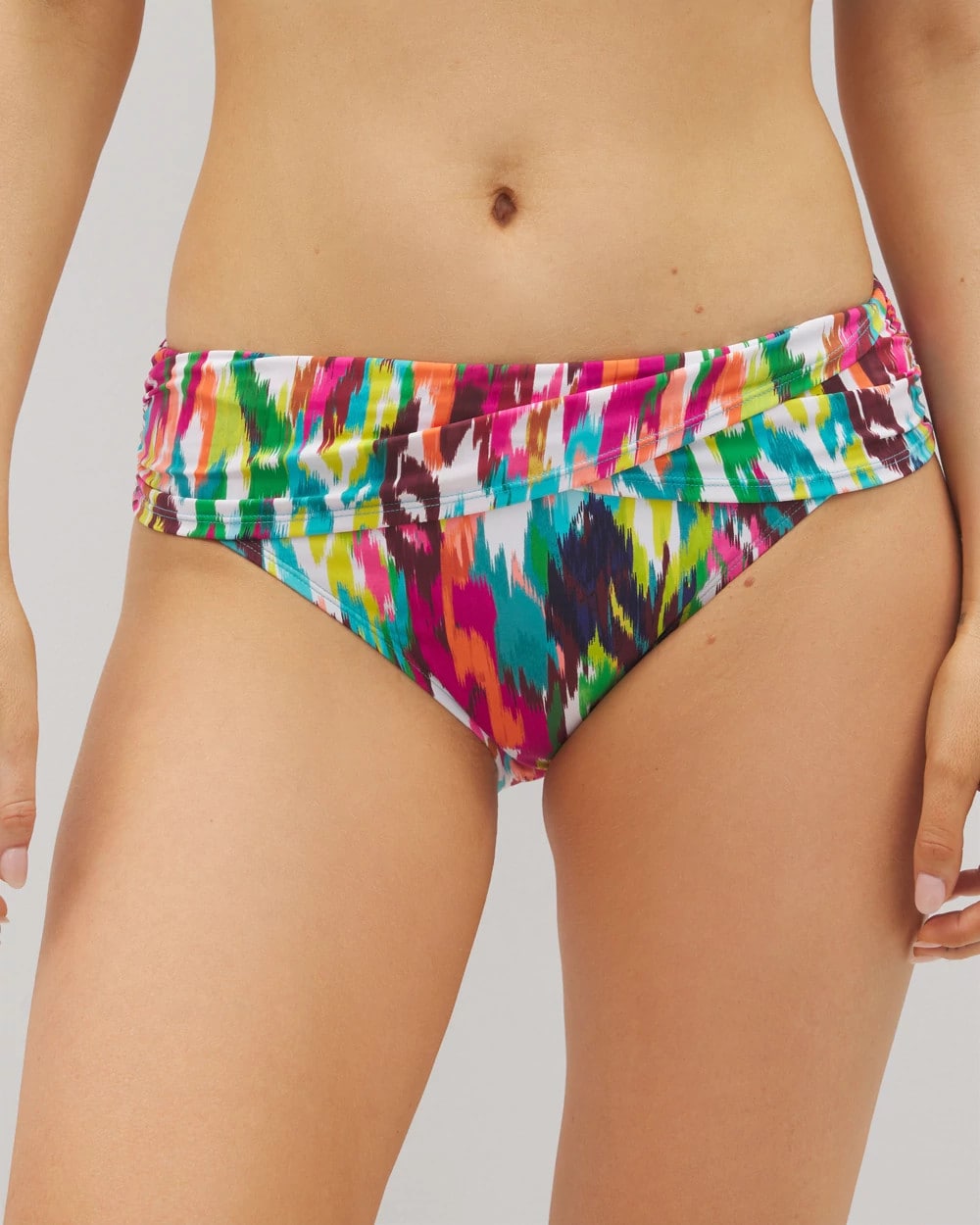 Keep It Moving Sarong Hipster Swim Bottom - MULTI | Soma Women