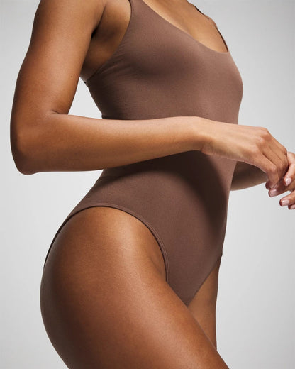 Light Seamless Bodysuit - CINNAMON LATTE | Soma Women