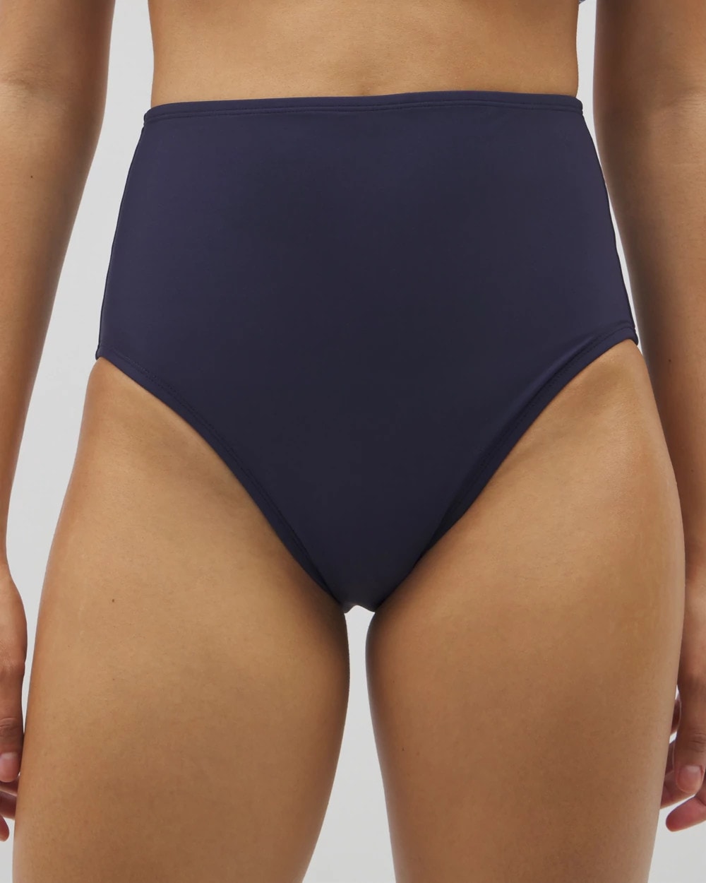 Beyond Control Sea Life High-Waist Swim Bottom - DARK NAVY | Soma Women
