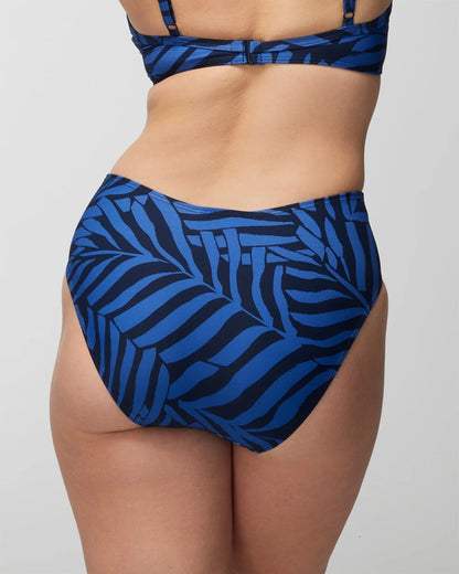 Twist-Front Bikini Bottom - UNBELEAFABLE TRUE BLUE | Soma Women