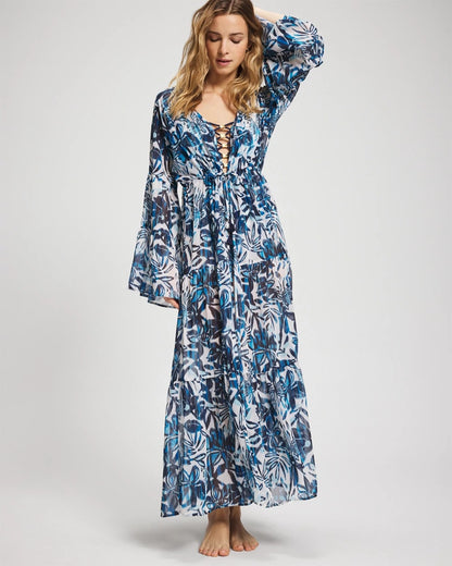 Turning Tides Keep It Moving Chiffon Dress - MULTI | Soma Women