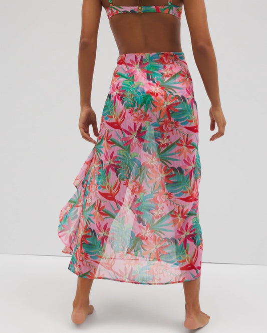 Everything Under the Sun Ruffle Pareo - MULTI | Soma Women