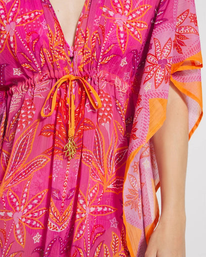Desert Bloom Caftan - DAHLIA MULTI | Soma Women